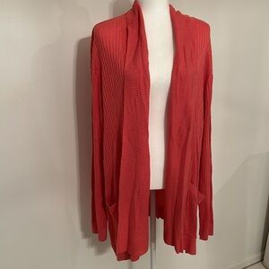 NWT Liz Claiborne Open Front Soft Knit Cardigan